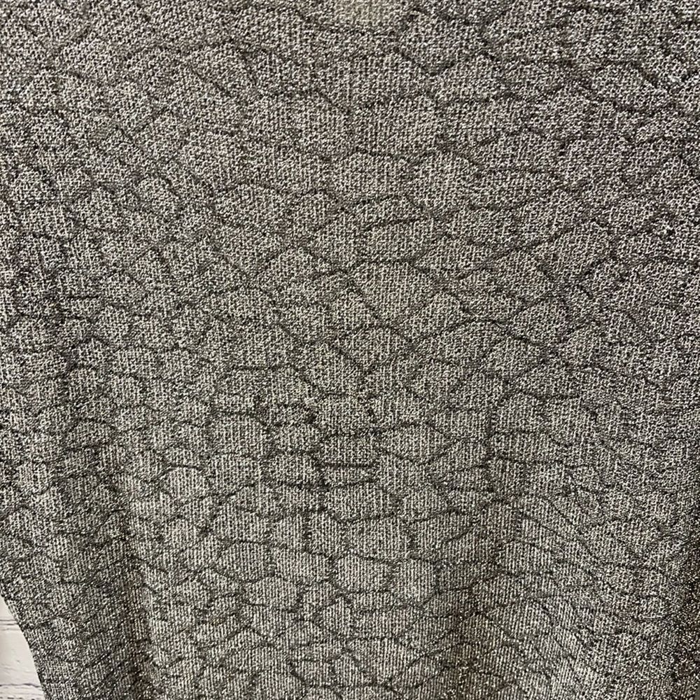 Cach Tunic Top - Size Small - Gold Metallic Shimm… - image 2